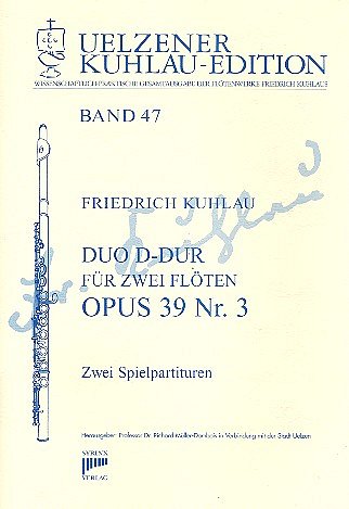 F. Kuhlau: Duo D-Dur op. 39/ 3, 2Fl (2Sppa)