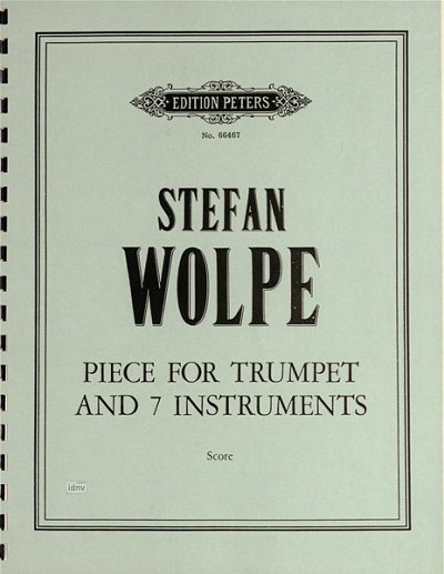 Wolpe Stefan: Piece For Trumpet