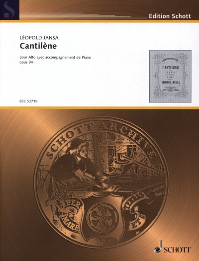 J. Leopold: Cantilène op. 84 , VaKlv