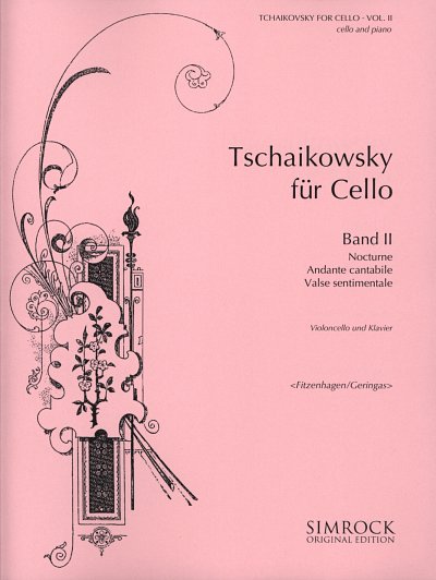 P.I. Tschaikowsky: Tschaikowsky für Cello Band 2, VcKlav