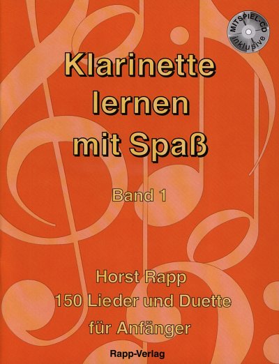 H. Rapp: Klarinette lernen mit Spass 1, Klar (+CD)
