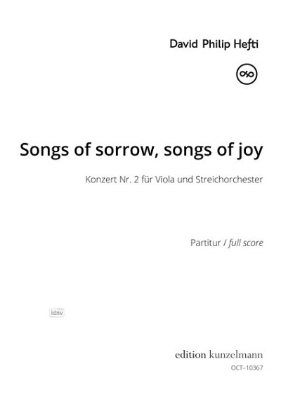 D.P. Hefti: Songs of sorrow, songs of joy