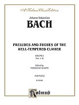 J.S. Bach atd.: Bach: The Well-Tempered Clavier (Book I, Nos. 1-8) (Ed. Feruccio Busoni)