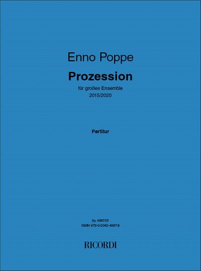 E. Poppe: Prozession, Sinfo (Part.)