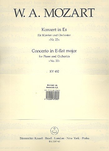 W.A. Mozart: Konzert Nr. 22 Es-Dur KV 482 (HARM)