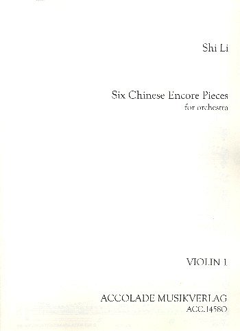 S. Li: Six Chinese Encore Pieces , Sinfo (Stsatz)