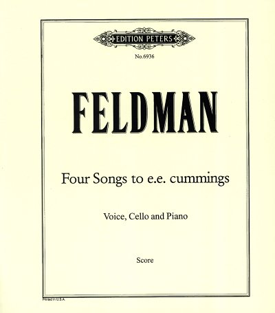 M. Feldman: Songs Cummings