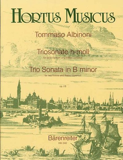 T. Albinoni: Triosonate h-Moll op. 1/8 fuer 2 Violinen und B