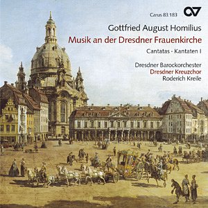 G.A. Homilius: Musik an der Dresdner Frauenk, GsGchOrch (CD)
