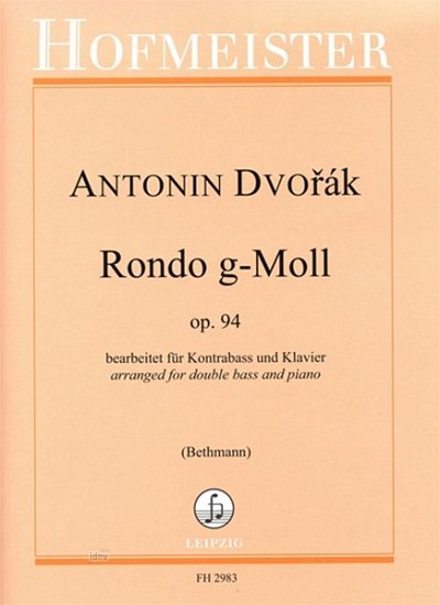 A. Dvořák: Rondo G-Moll Op 94