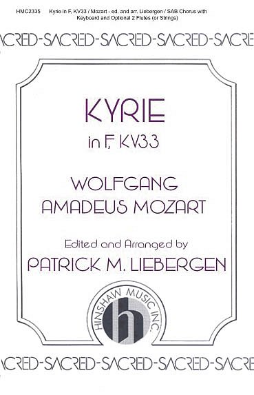 W.A. Mozart: Kyrie In F, Kv33 (Chpa)