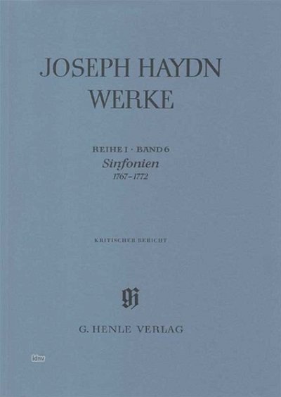 J. Haydn atd.: Sinfonien 1767-1772