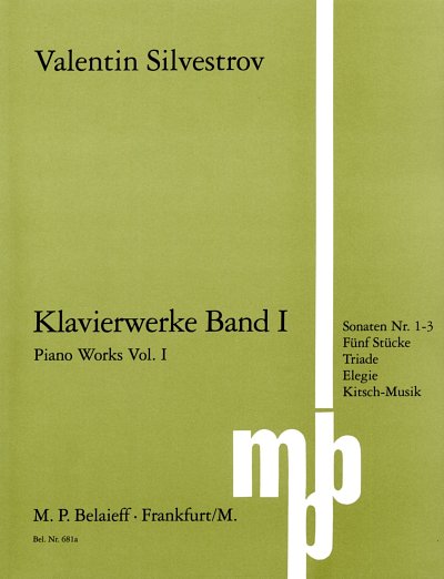 V. Silvestrov: Klavierwerke 1, Klav