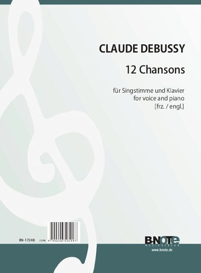 D.C. Achille: 12 Chansons für Singstimme und Klavie, GesKlav