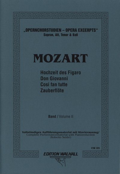 W.A. Mozart: Figaro + Don Giovanni + Cosi Fan Tutte + Zauber