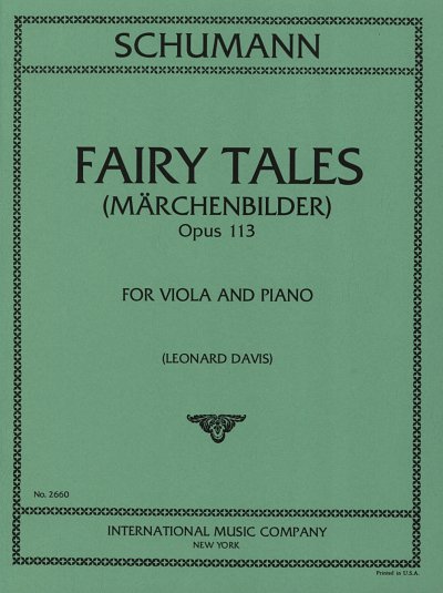R. Schumann: Marchenbilder (Fairy Tales) Op.113 (Bu)