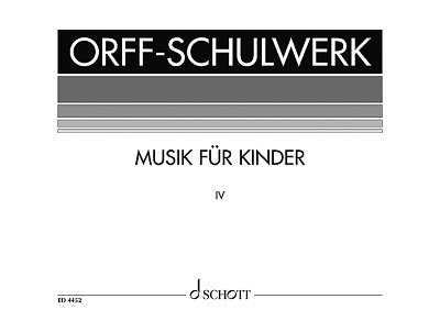 DL: Musik für Kinder, GesBflSchl (Part.)