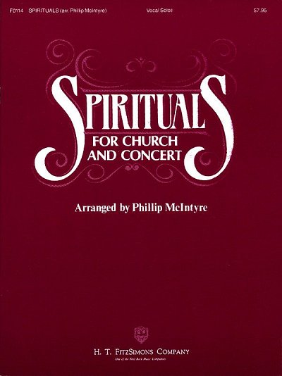 Spirituals for Church and Concert, Ges