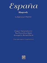 E. Chabrier et al.: España Rhapsody: Concert Transcription for Two Pianos