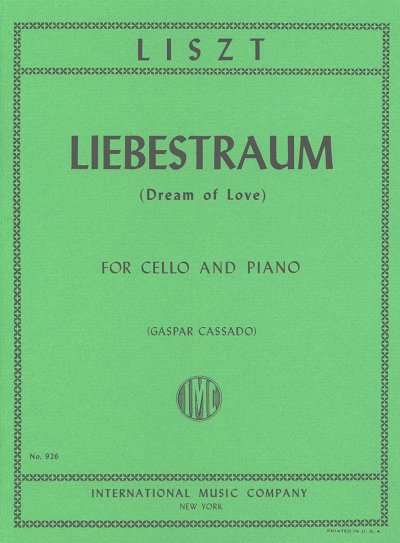 F. Liszt: Liebestraum, VcKlav (KlavpaSt)