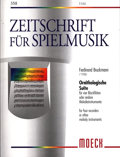 F. Bruckmann: Ornithologische Suite, 4Bfl (Sppa)