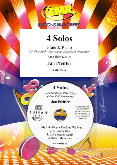 J. Pfeiffer: 4 Solos, FlKlav (+CD)