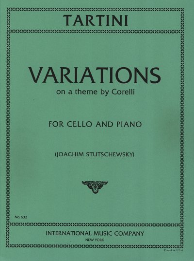 G. Tartini: Variations On A Theme By Corelli (Bu)