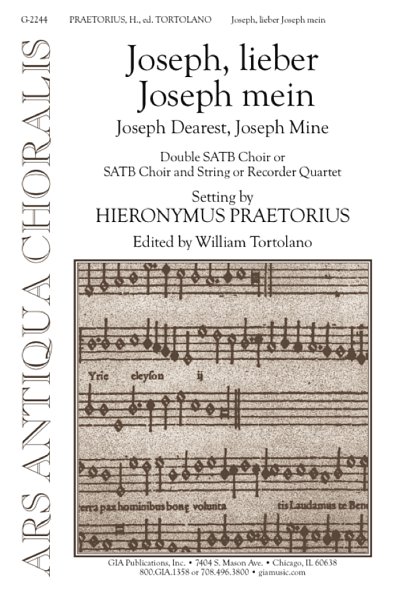 H. Praetorius: Joseph lieber, Joseph mein, Ch (Stsatz)