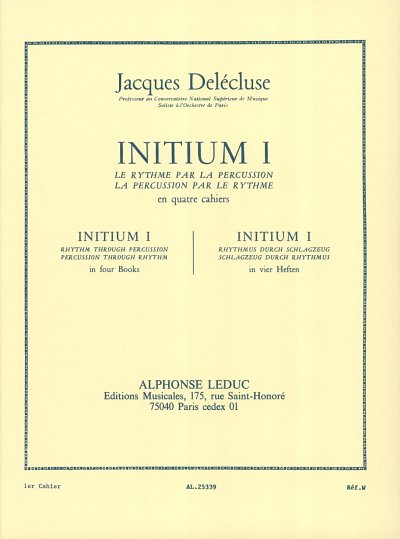 J. Delécluse: Initium 1, Perc