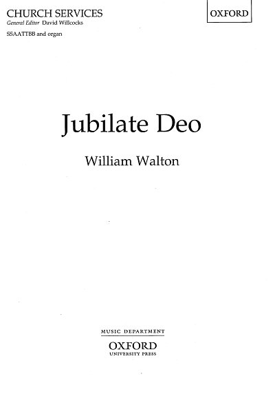 W. Walton: Jubilate Deo, Ch (Chpa)