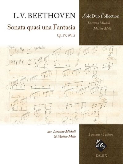 L. v. Beethoven: Sonata quasi una fantasia, Op., 2Git (Sppa)