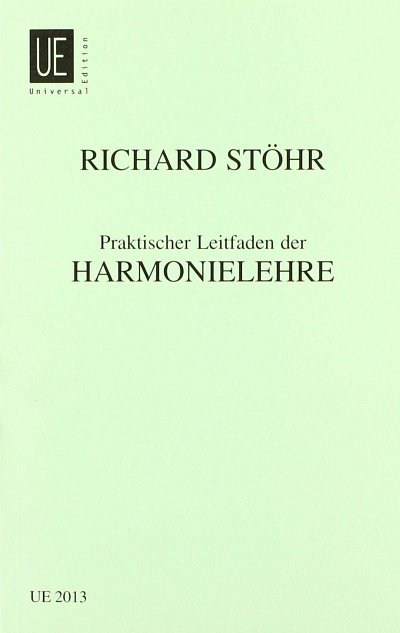 P. Stöhr: Praktischer Leitfaden der Harmonielehre