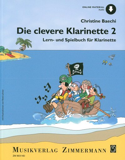 C. Baechi: Die clevere Klarinette 2, Klar (+OnlAu)