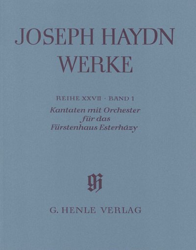 H. Joseph: Kantaten mit Orchester für das Fürsten, Orch (Pa)