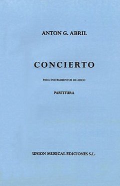Ag Concierto Para Instrumentos De Arco, Sinfo (Part.)