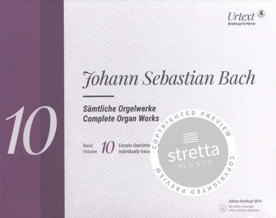 J.S. Bach: Sämtliche Orgelwerke 1 - 10, Org (10N) (10)