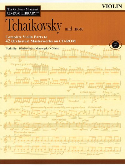 P.I. Tschaikowsky: Tchaikovsky and More - Vol, Viol (CD-ROM)