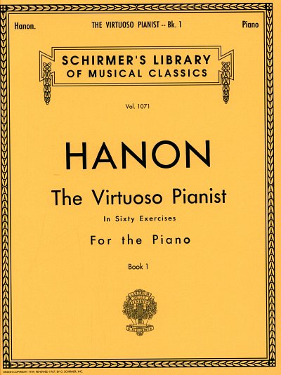 C.-L. Hanon: The Virtuoso Pianist in 60 Exercises 1, Klav
