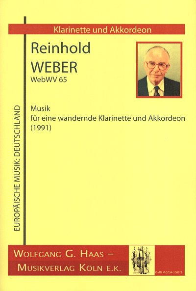 Weber Reinhold: Musik Fuer Eine Wandernde Klarinette Und Akkordeon (1991)