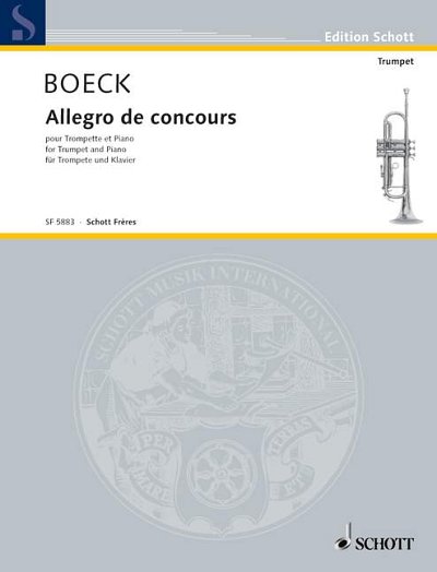 Boeck, Julianus Marie Auguste de: Allegro de concours