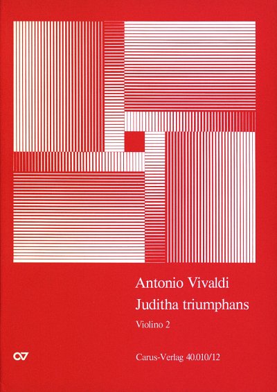 A. Vivaldi: Juditha triumphans RV 644