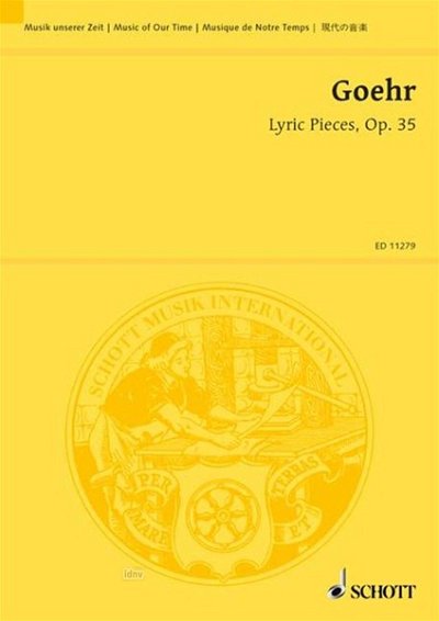 A. Goehr: Lyric Pieces op. 35  (Stp)