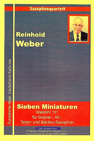 Weber Reinhold: 7 Miniaturen Webwv 111