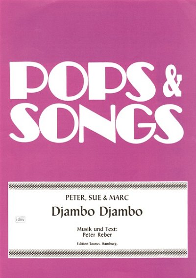 R. Peter: Djambo Djambo, Singstimme, Klavier