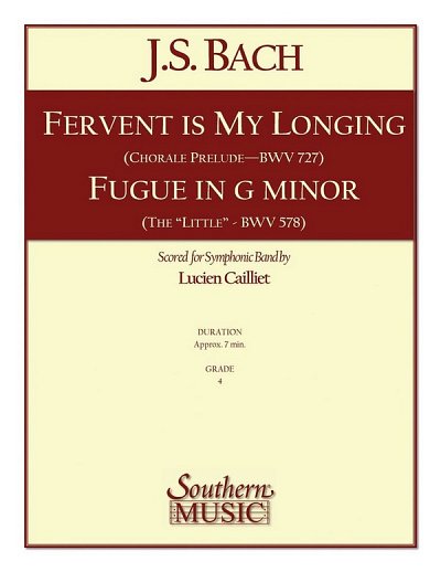 J.S. Bach: Fervent Is My Longing/Fugue in G M, Blaso (Part.)