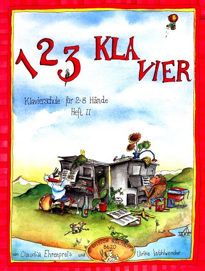 C. Ehrenpreis: 1 2 3 KLAVIER - Heft 2, Klav