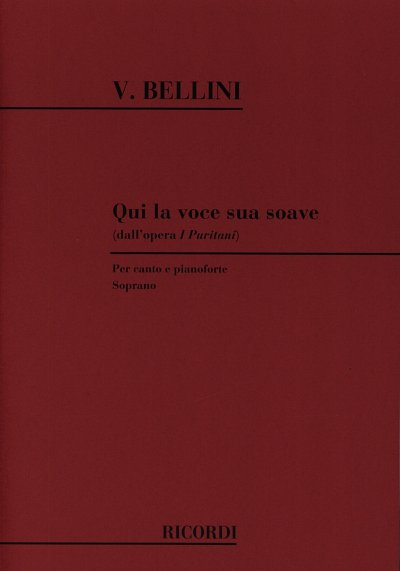 AQ: V. Bellini: I Puritani: Qui La Voce Sua Soave,  (B-Ware)
