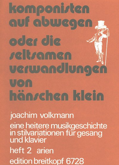 Volkmann Joachim: Arien Heft 2