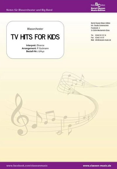 TV Hits für Kids, Blaso (Pa+St)
