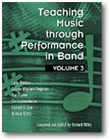 Teaching Music through Performance in Band, Vol. 3